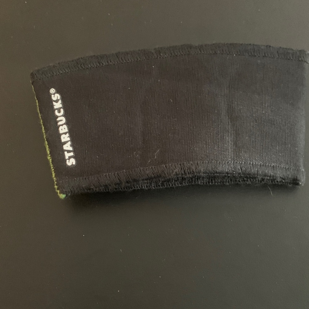 Starbucks Fabric with grip interior Cup Sleeve
